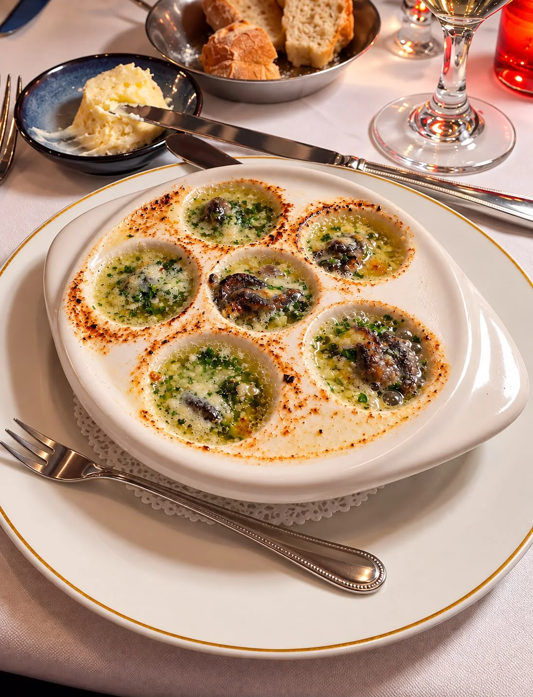 Escargots at Bleu RendezVous